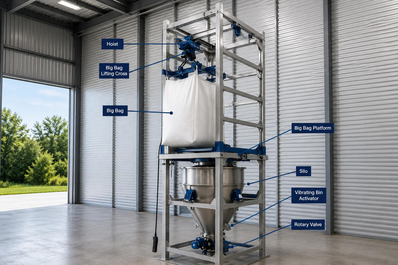 Why ENIVO Big Bag Unloading Systems?