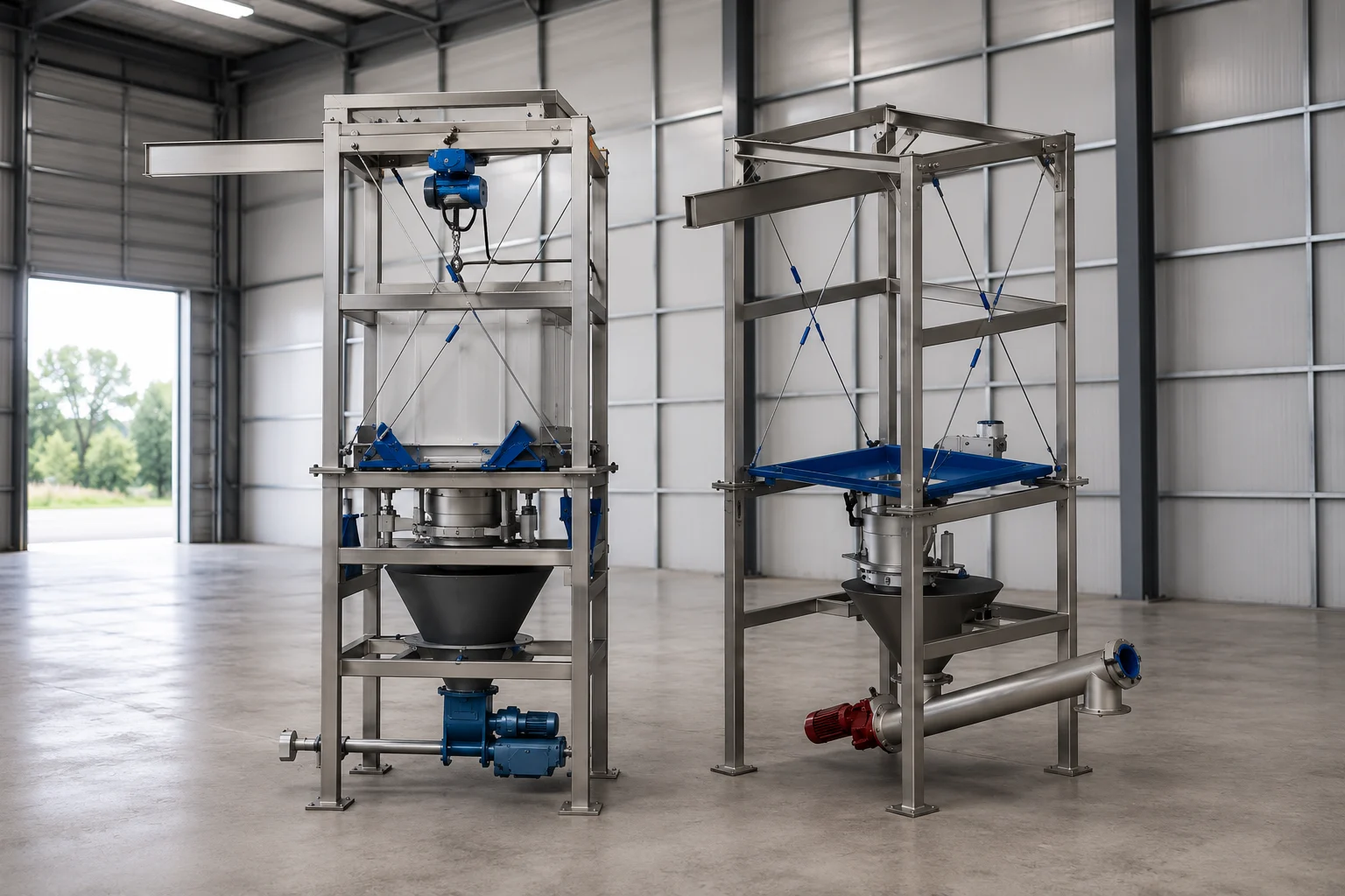 Product Flow and Dust Control