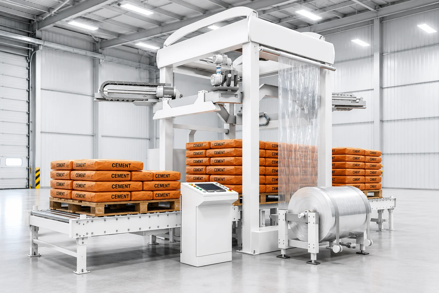 Moderne Stretch-Hood-Lösungen für sichere Palettenverpackung